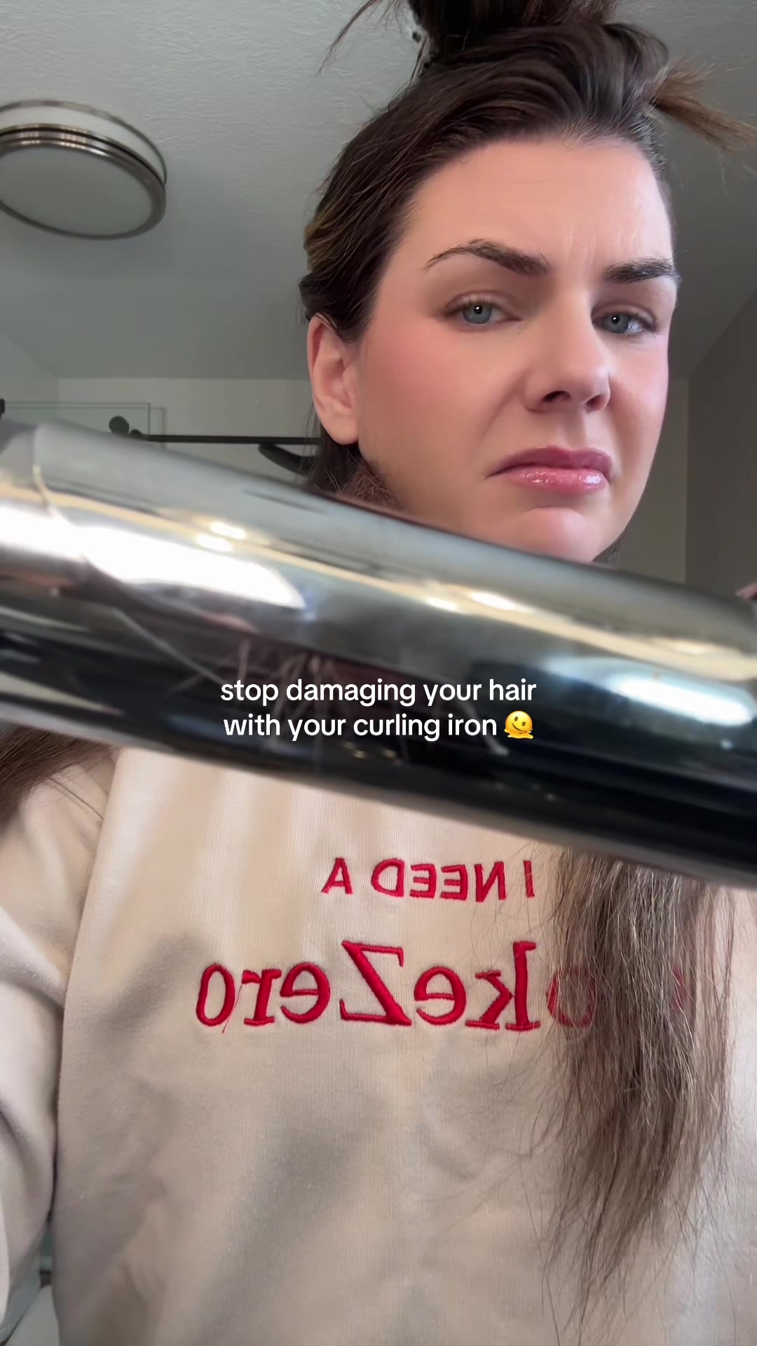 TikTok post by @morg_lucas for Bio Ionic. Caption reads: [...] in 2012… it’s time for an upgrade! @Bio....