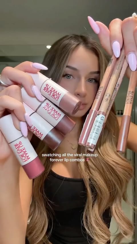 Instagram post by @lindceybeauty for Make Up For Ever. Caption reads: which one is your fav?😍✨ @makeupforever.