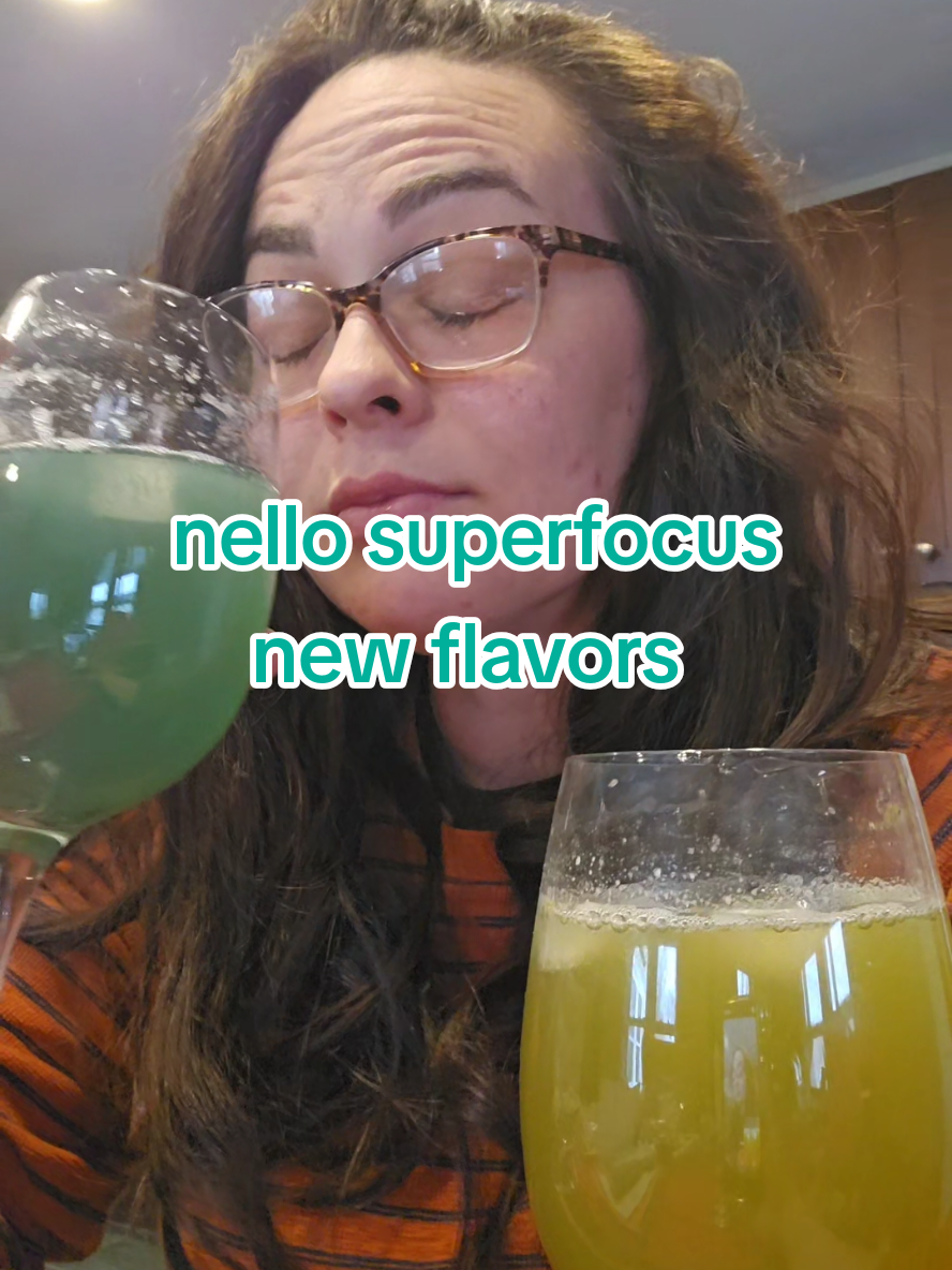 TikTok post by @imsteffierosettshop for drinknello. Caption reads: so good. apple Rush is the best 🍏 @Nello #nello....