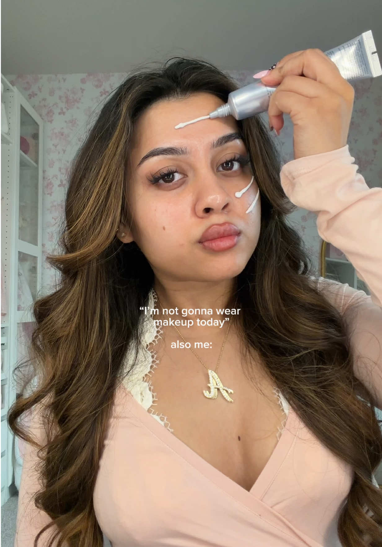 TikTok post by @arminarshe for Erborian. Caption reads: literally my go to for no makeup days 🌟 tinted....