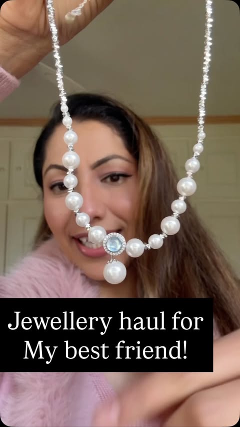 Instagram post by @jassaman_makeup for Jeulia Jewelry Official. Caption reads: What a beautiful moment when you surprise your....