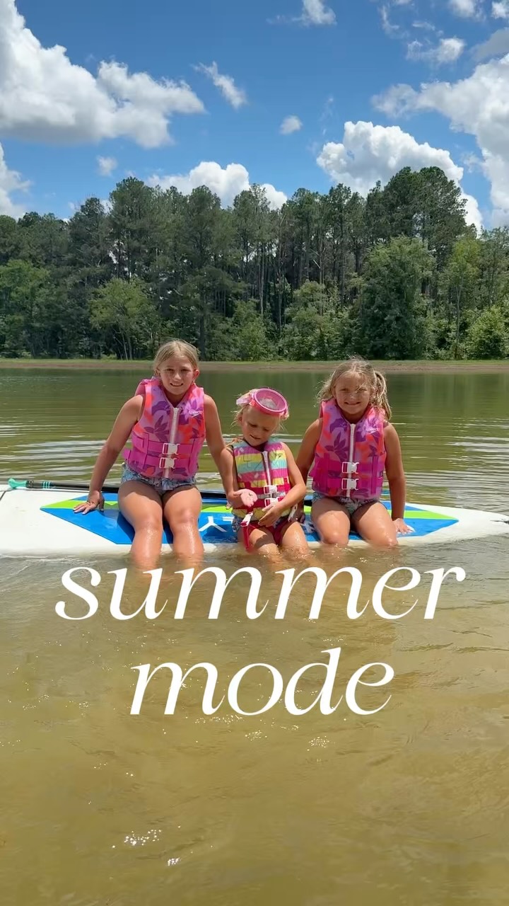 Instagram post by @madimay__ for Speedo USA. Caption reads: #ad They’ve moved full time into the pool 😜....