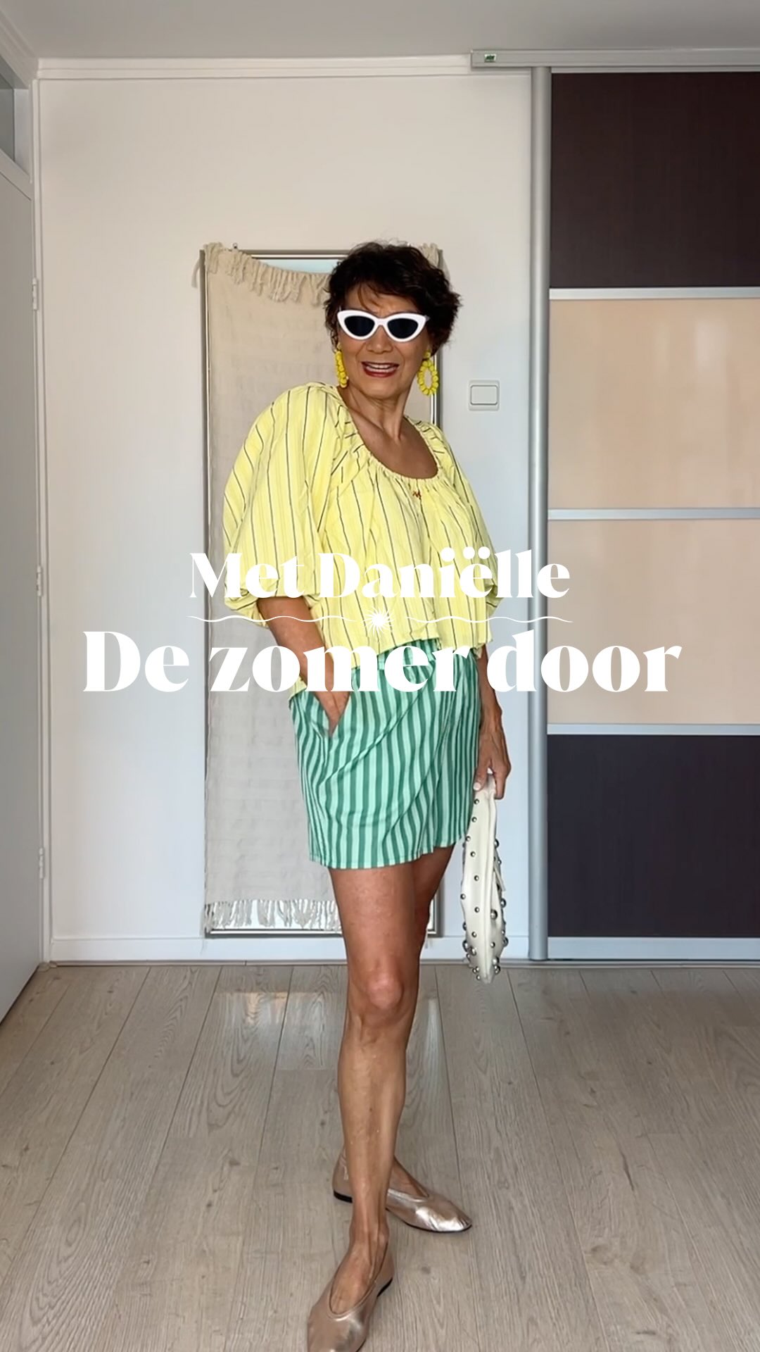 Instagram post by @daniellerustwijk for Wehkamp. Caption reads: Even voorstellen! In deze serie 'met....