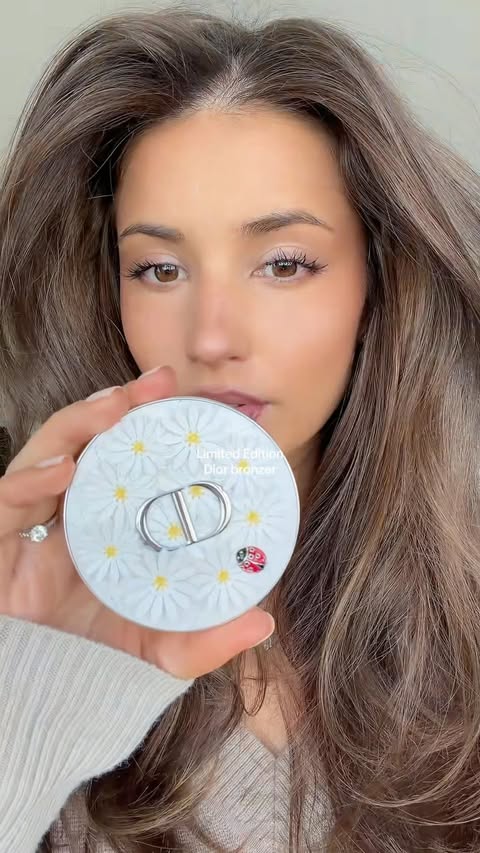 Instagram post by @marielouise_lange for Dior Beauty. Caption reads: Ad @diorbeauty Iconic @peterphilipsmakeup @dior....