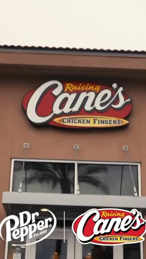 Instagram post by @4qmf_ for Dr Pepper. Caption reads: Getting Ready with @raisingcanes & @drpepper to....