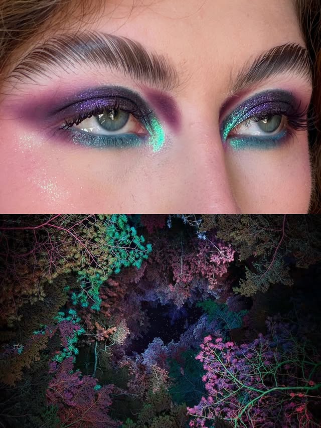 Instagram post by @giulsposts for Judydoll. Caption reads: [...] base 0.5 @kikomilano maxi mod mascara....