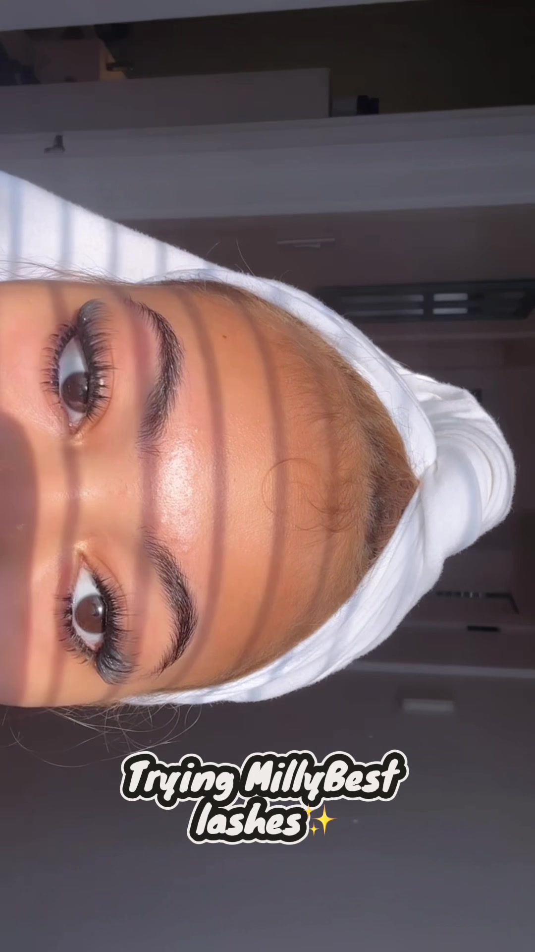 TikTok post by @_emelyyyc for MilyBest Beauty. Caption reads: [...] on Amazon too 🛍️ @Milybest Amazon @MilyBest....