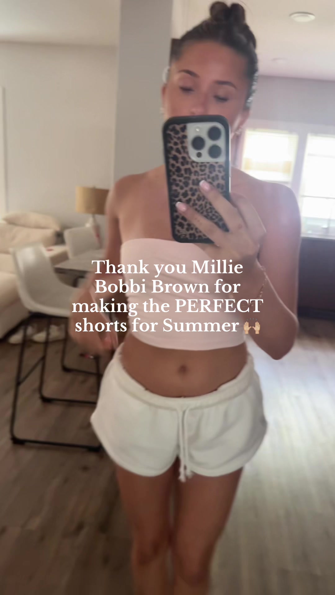 TikTok post by @sashamarielovesshopping for florence by mills. Caption reads: [...] shorts will be in all summer !! @florence by....