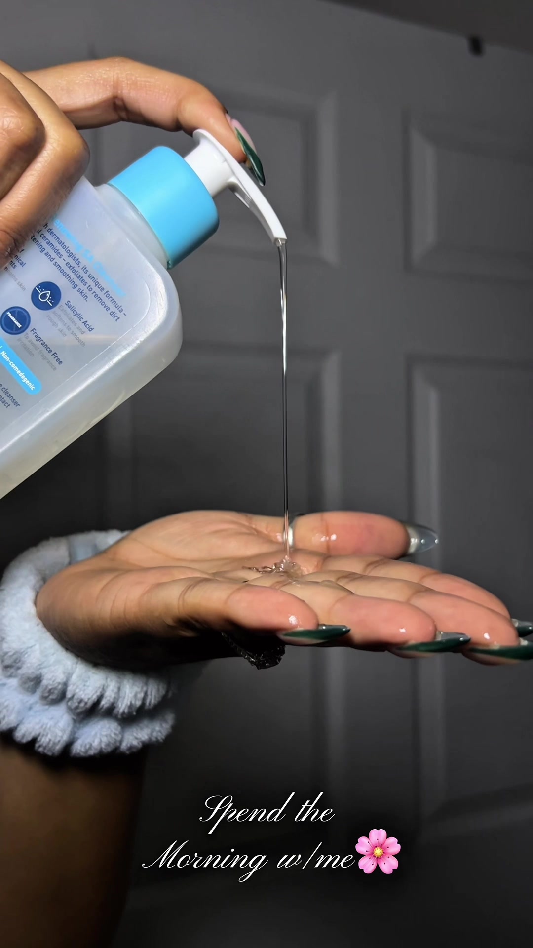 TikTok post by @maya.craven for Pacifica Beauty. Caption reads: [...] @CeraVe @Nike @ehplabs @pacificabeauty .