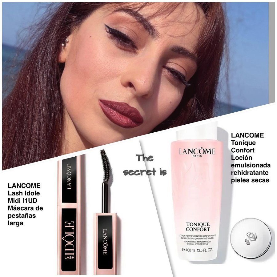 Instagram post by @sallyna___ for Druni. Caption reads: @druni_perfumerias YOUR GLOW STARTS HERE [...].