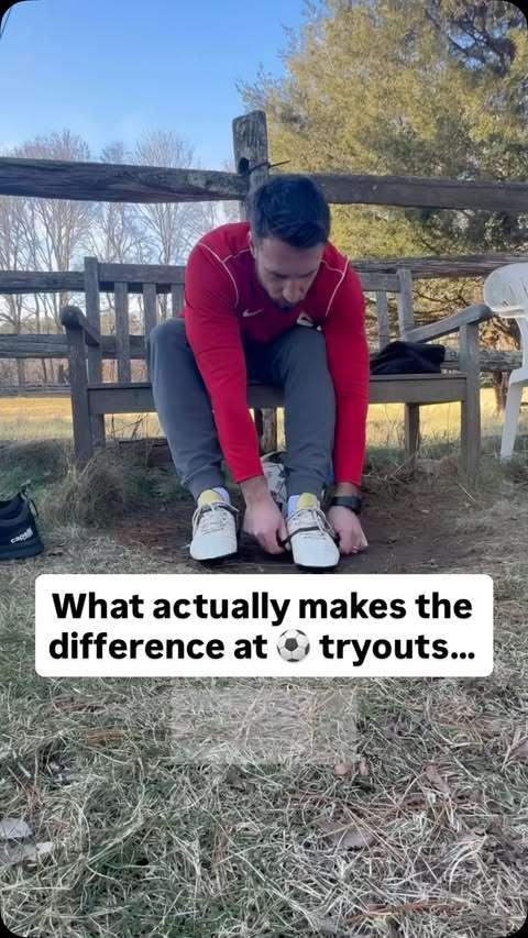 Instagram post by @coachchristomanginis for Playermaker. Caption reads: Upgrade your game with Playermaker ⚽️🔥....