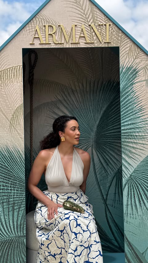 Instagram post by @lisa.stanfield for Edgars. Caption reads: [...] products and fragrances at @edgarsbeauty....