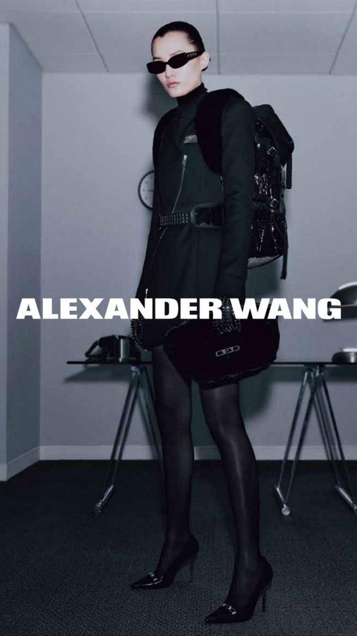 Instagram post by @reallifelilith_ for alexanderwang. Caption reads: [...] are they fighting over? (Okay, it’s....