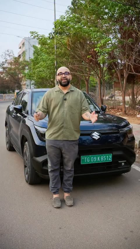 Instagram post by @eattripclick for NEXA. Caption reads: Hyderabad loves EV card and I found the best one.....