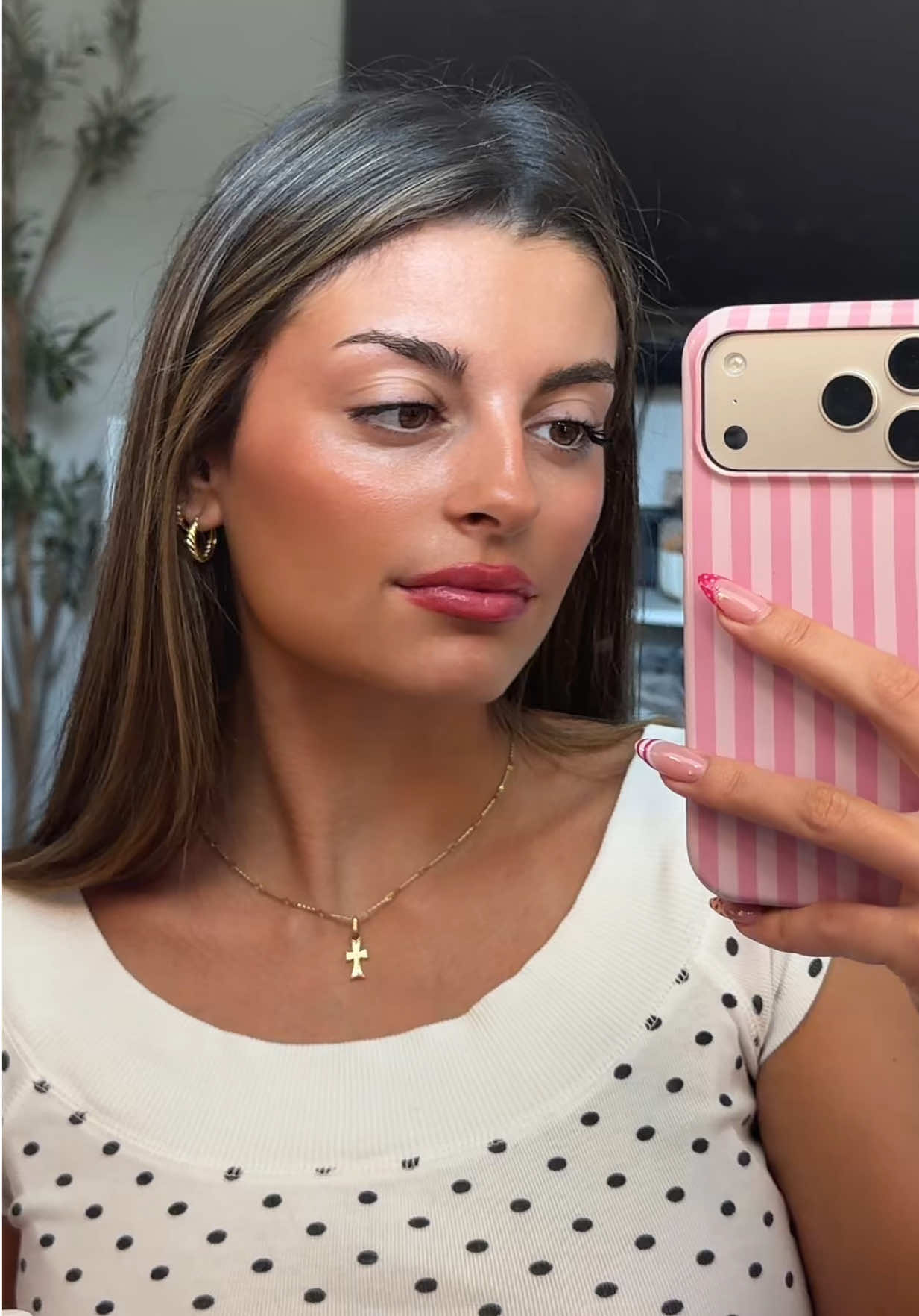 TikTok post by @tara_sterchi13 for Iero Beauty. Caption reads: Skin + Mood Reset 🌙✨ #ierobeauty @ieró Beauty.