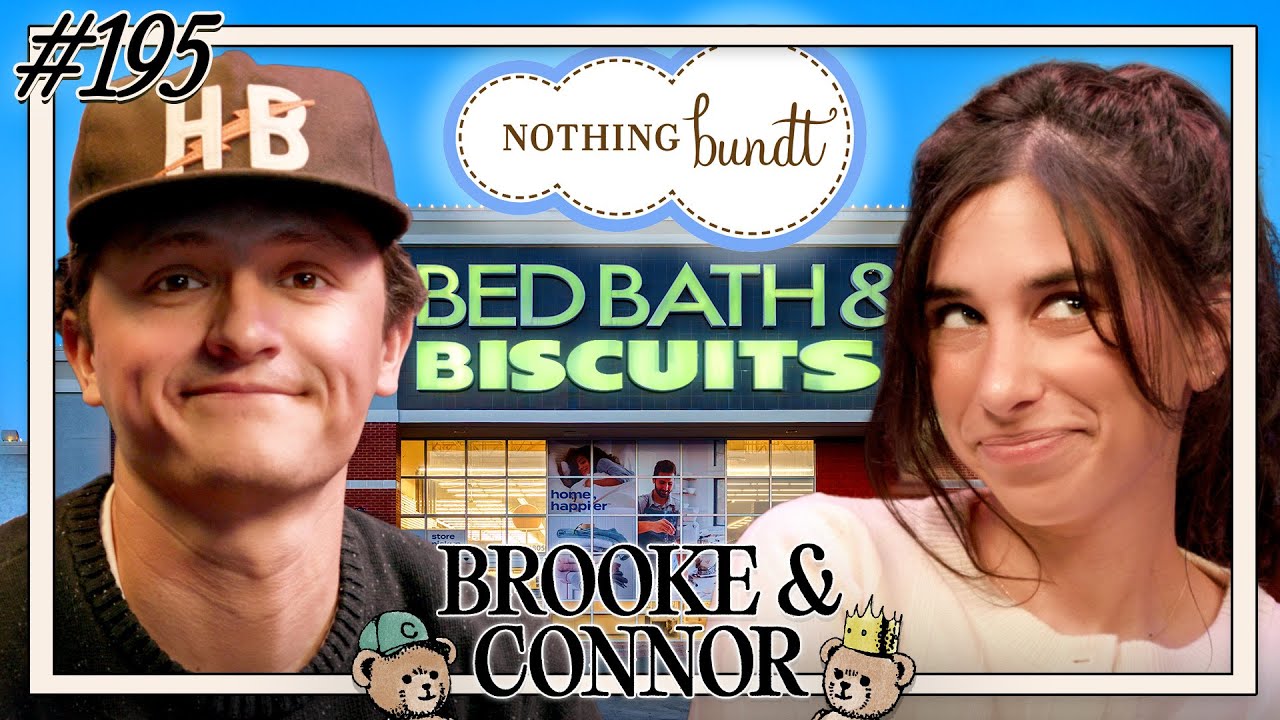 YouTube post by @bncmap for David Protein. Caption reads: Nothing Bundt Bed, Bath, and Biscuits | BNCMAP -....