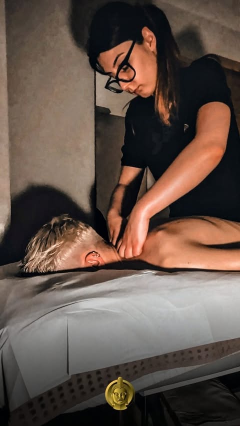 Instagram post by @aboutmarcin for Spa & Massage. Caption reads: [...] incredibly thankful for places like....