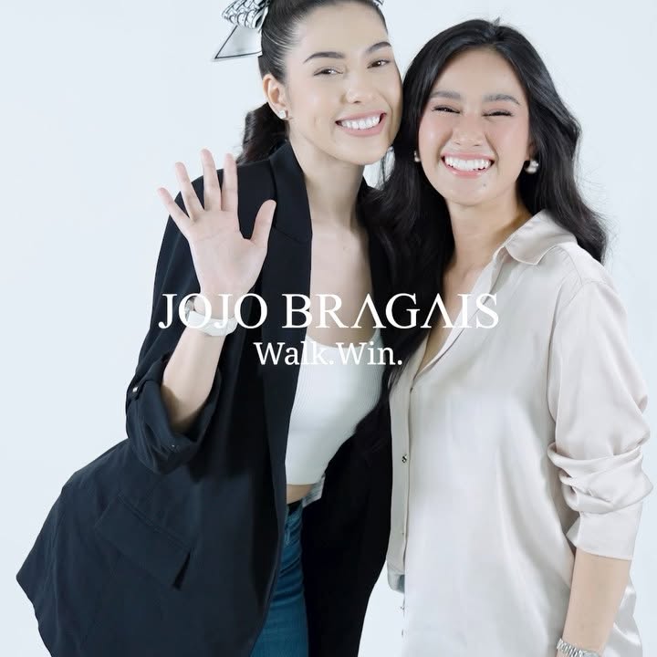 Instagram post by @rechelhoco for Jojo Bragais. Caption reads: HELLO UNIVERSE! 💫 Watch as the Jojo Bragais Team....