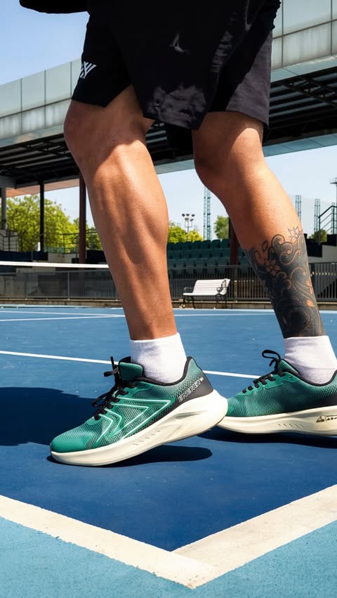 Instagram post by @adityab27 for Bata Shoes. Caption reads: My everyday RUNS feel effortless in my power....