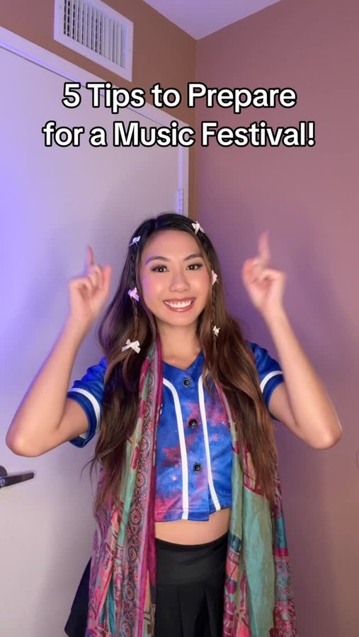 Instagram post by @_wonderli for Visible. Caption reads: Staying prepared for Festival Season is the best....