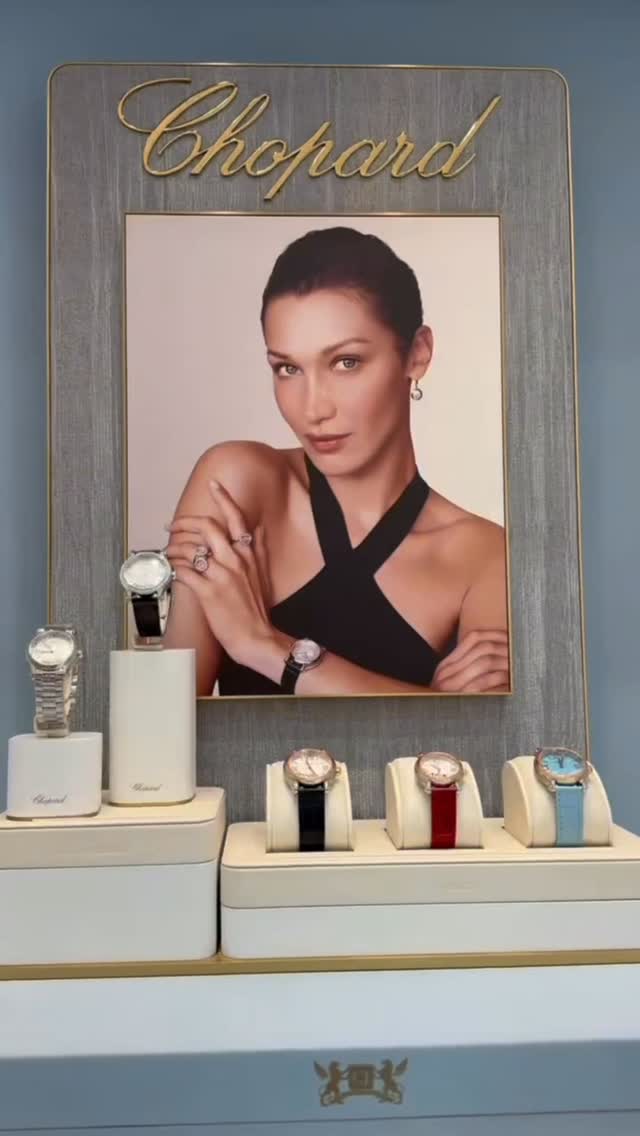 Instagram post by @cjcharlesjewelers for Chopard. Caption reads: [...] announce our official partnership with....