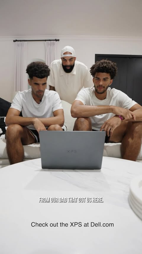 Instagram post by @caydenboozer for Intel. Caption reads: [...] single day. The sleek XPS, powered by Intel®....