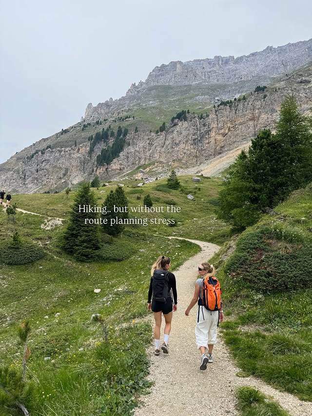 Instagram post by @sannioksanen for Südtirol | Alto Adige | South Tyrol. Caption reads: Ad| Nothing compares to the Dolomites🥹 Dolomites....