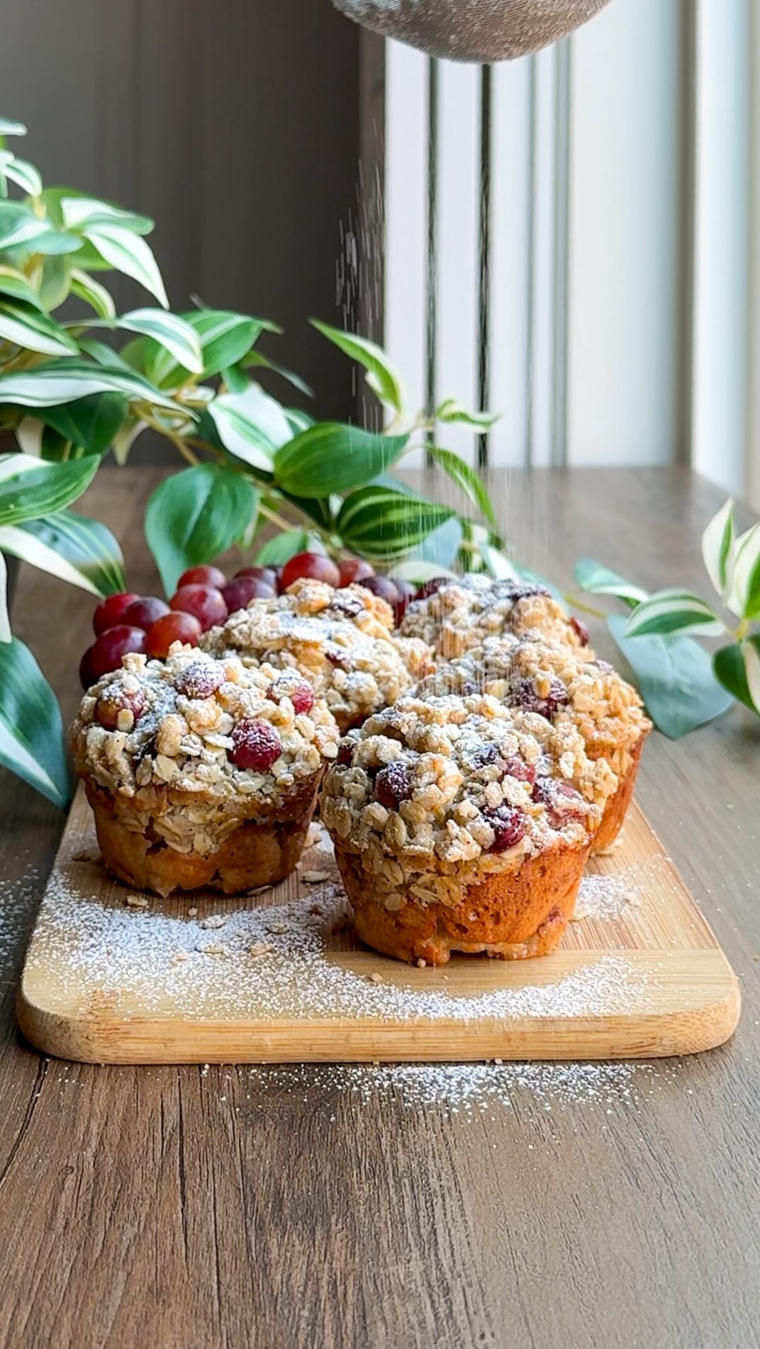 Instagram post by @listen2lena for Grapes from California. Caption reads: If you didn’t wake up this morning and think,....