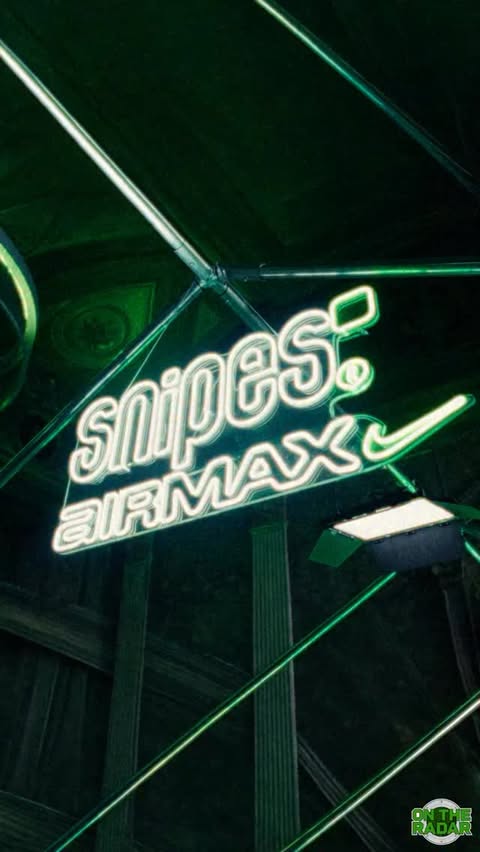 Instagram post by @gabepnyc for SNIPES. Caption reads: [...] | Live from Paris With Nike & Snipes Powered....