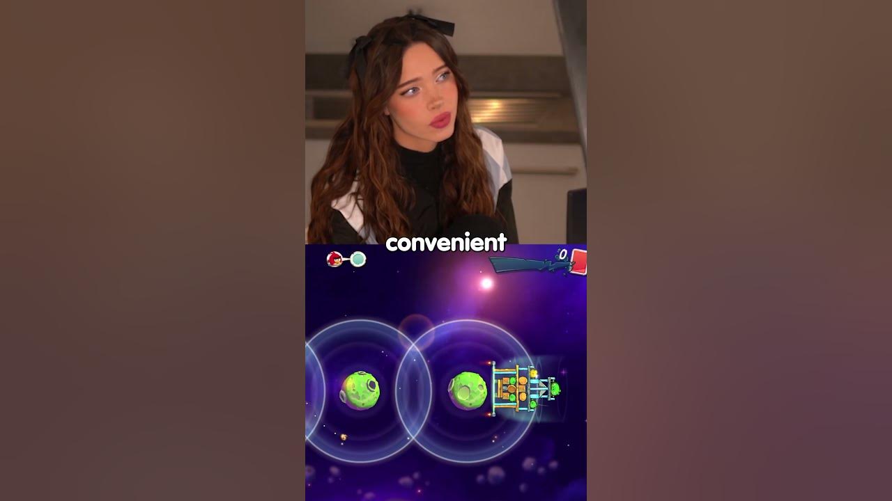 YouTube post by an influencer for Red. Caption reads: [...] collect feathers and send Red to space -....