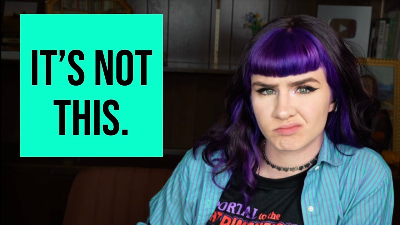 YouTube post by @bekahart for Squarespace. Caption reads: Showing you a color you’ve never seen before. .