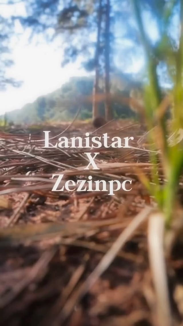 Instagram post by @zezintv for LANISTAR. Caption reads: Save the environment with Lanistar 
Zezinpc X....