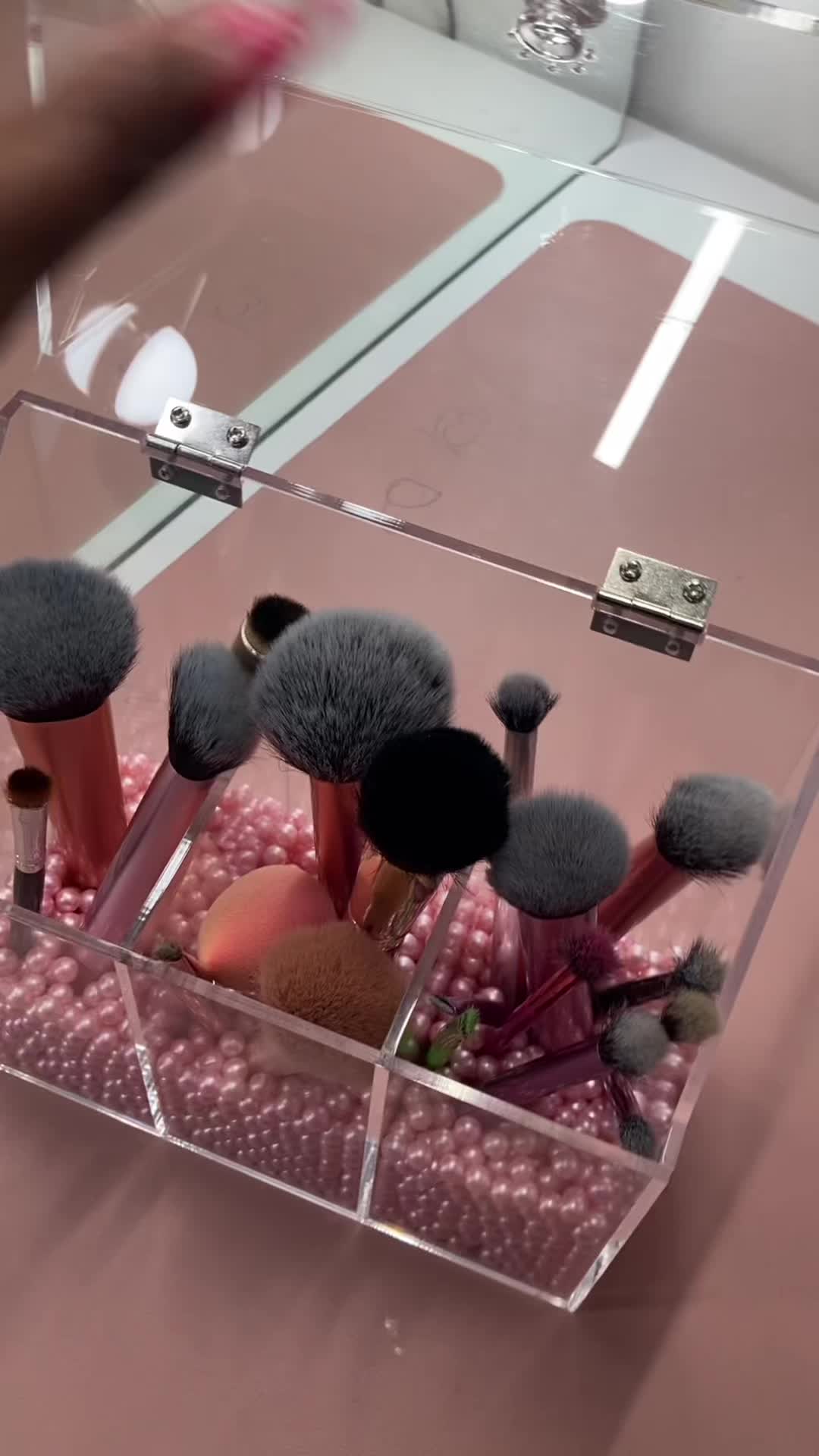 TikTok post by @glow.with.d1 for Beautyblender. Caption reads: [...]  @maccosmetics  @Original Beautyblender   .