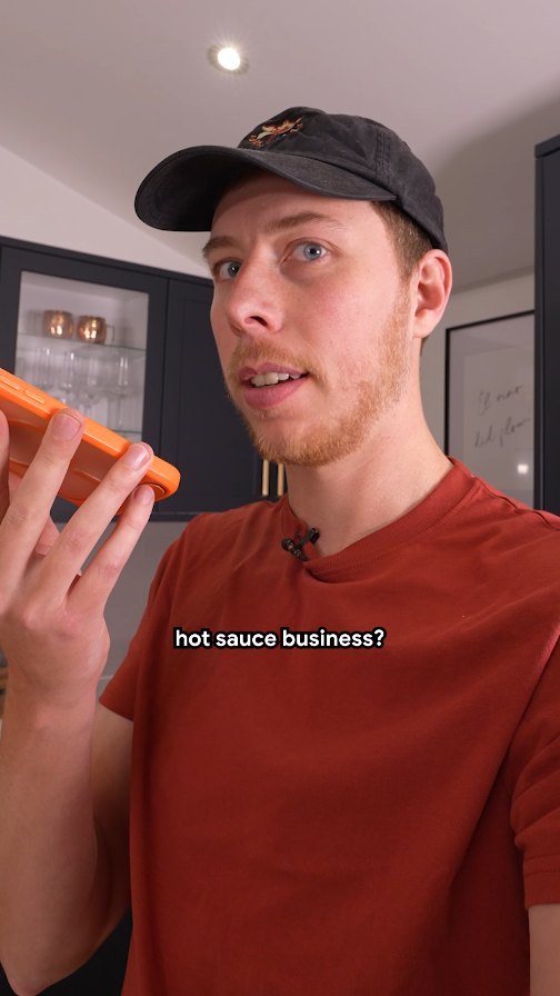 Instagram post by @calfreezy for Google. Caption reads: @calfreezy finally cooks up a signature hot sauce....