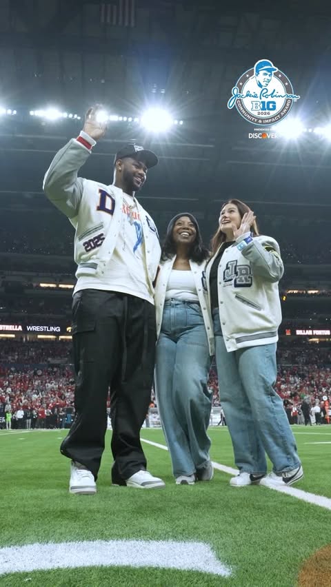 Instagram post by @bigtennetwork for Discover. Caption reads: #DiscoverPartner The 2025 Big Ten Jackie Robinson....