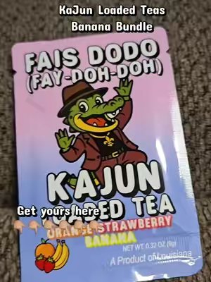 TikTok post by @kimberlydiane1985 for Kajun Loaded Tea. Caption reads: @KaJun Loaded Tea #kajunloadedtea #teabomb [...].
