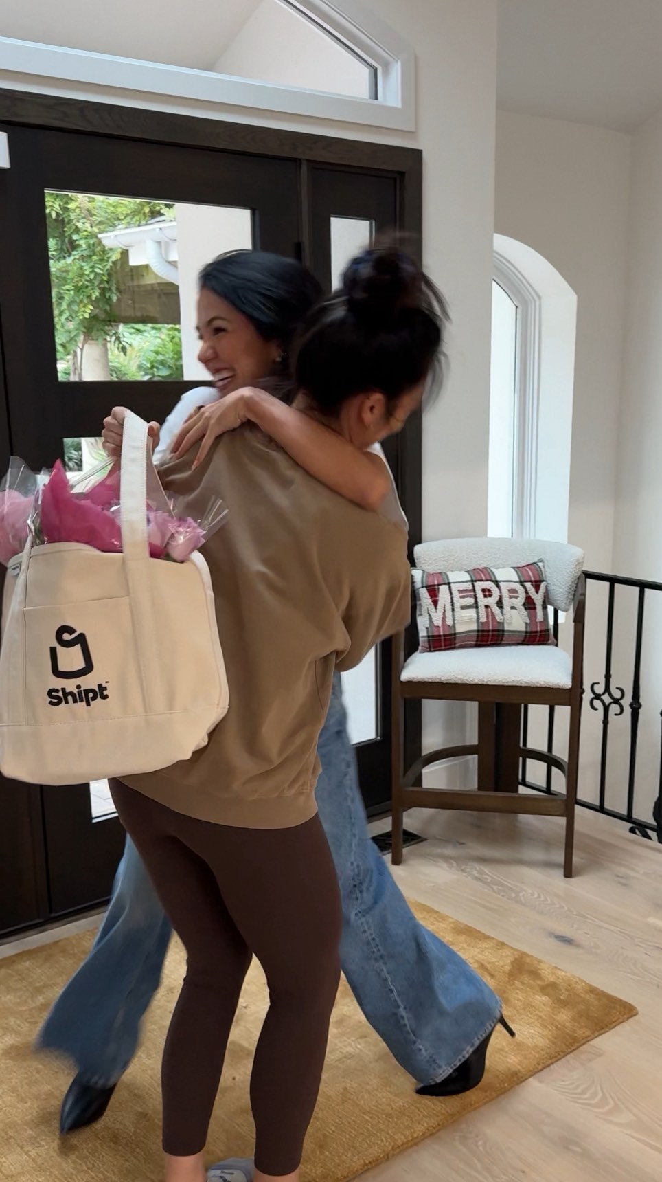 Instagram post by @alexandramadisonn for Shipt. Caption reads: My @shipt order includes diapers, snacks and my....