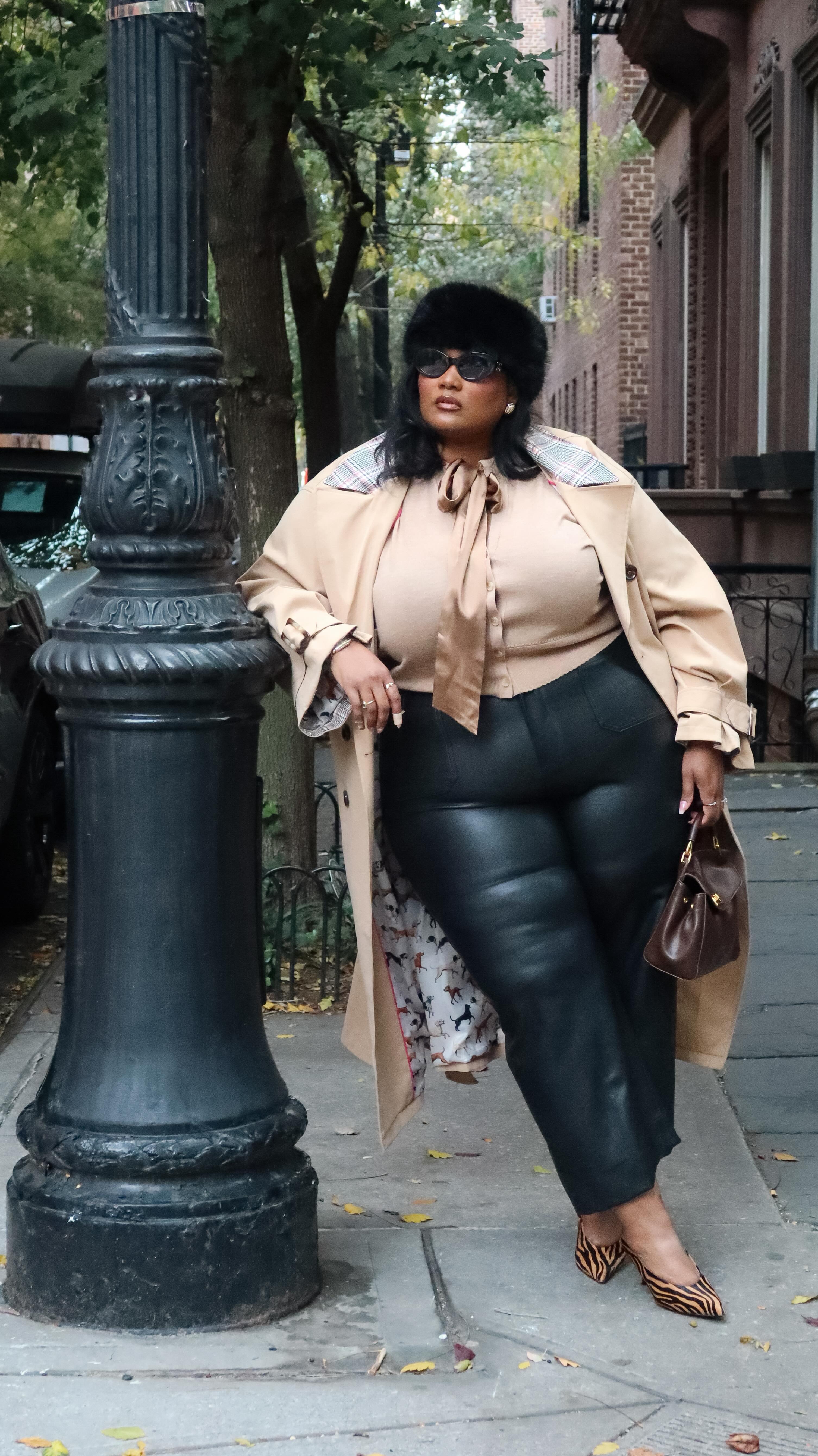 Instagram post by @rubeiriplus for Anthropologie. Caption reads: This season, I’m re-imagining holiday outfits for....