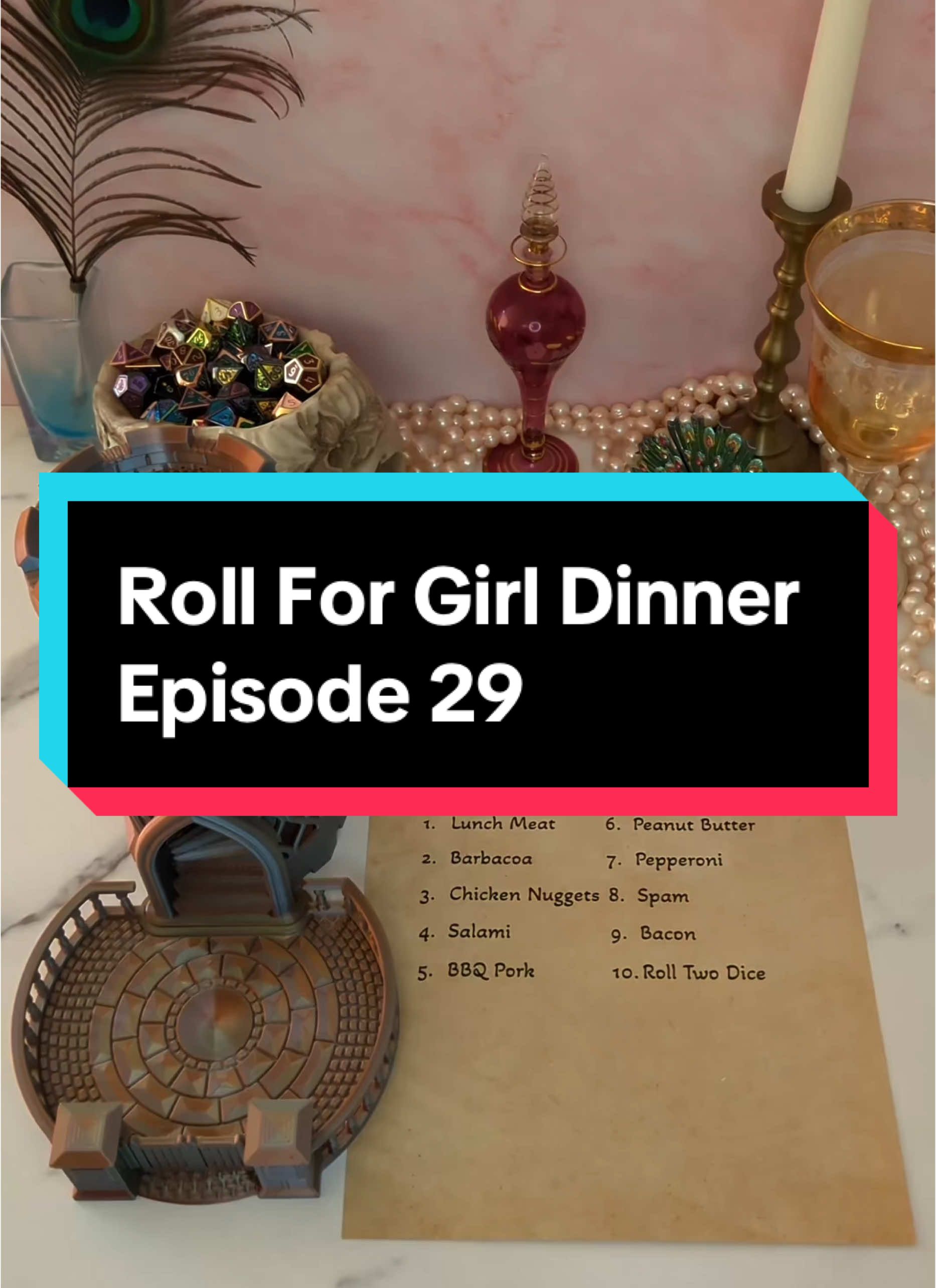 TikTok post by @kendra.forrest for LaCroix Water. Caption reads: Replying to @user6547951192577 Roll For Girl....