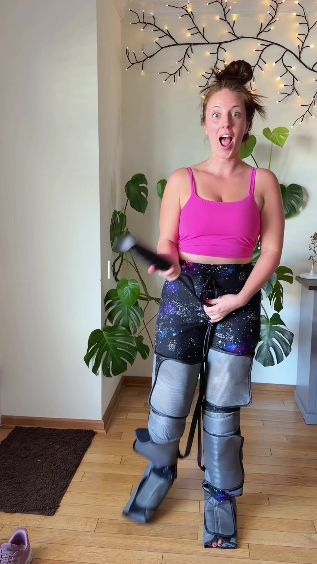 TikTok post by @jackieriso for Nekteck. Caption reads: [...] #legpain #musclerecovery #ttspathways....