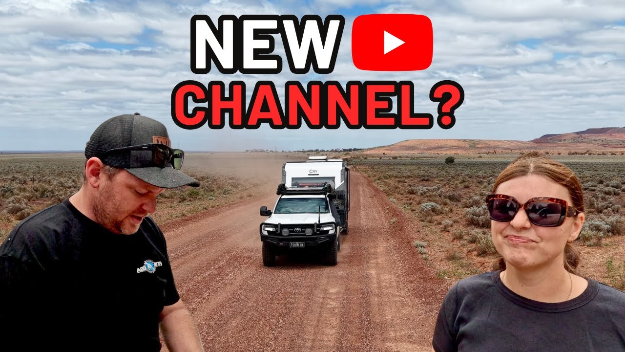 YouTube post by @WildTouring for Tiegear. Caption reads: [...] Black Oak Campsite 05:03 TieGear 09:15....