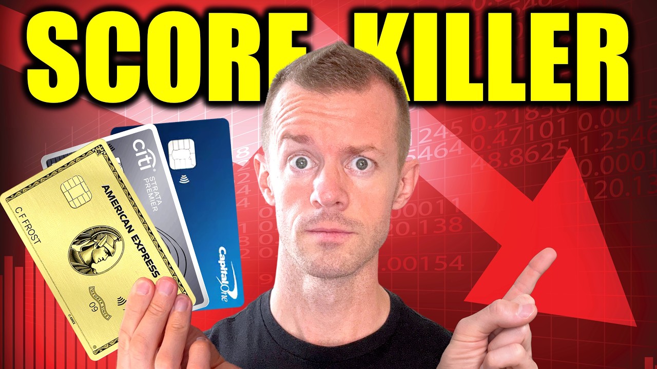 YouTube post by @markreese for Robinhood. Caption reads: 4 Credit Card Mistakes Everyone Makes (And Doesn’t....