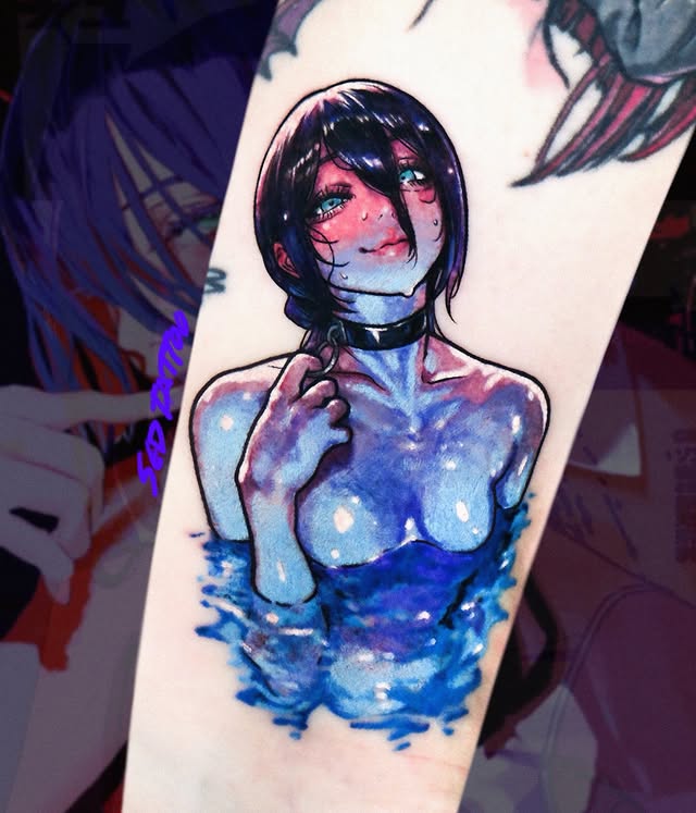 Instagram post by @sedtattoo for EMALLA Official. Caption reads: Reze
1,2월 서울 예약 가능
2026 1,2月....