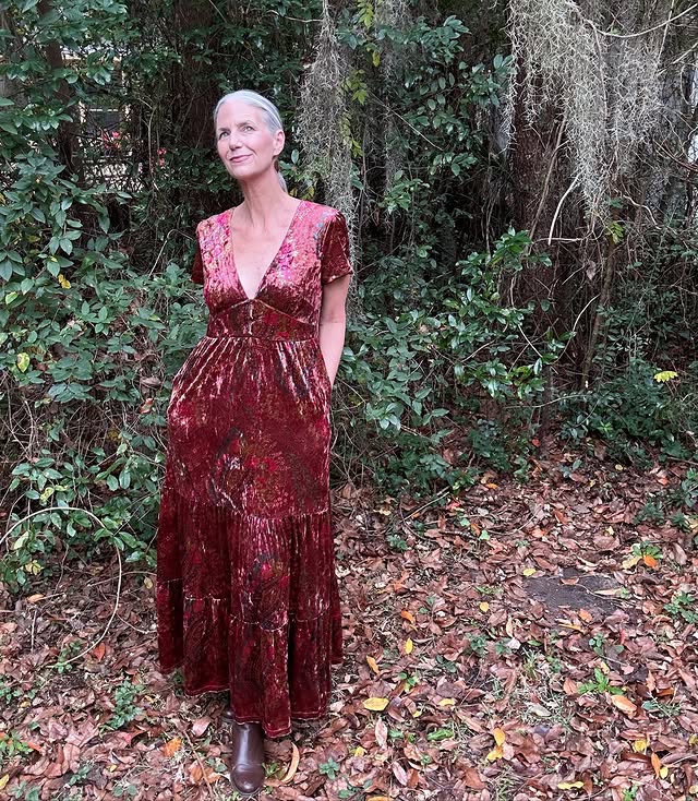 Instagram post by @margaretaginggrayfully for Natural Life. Caption reads: I took these pics late Friday afternoon, right....