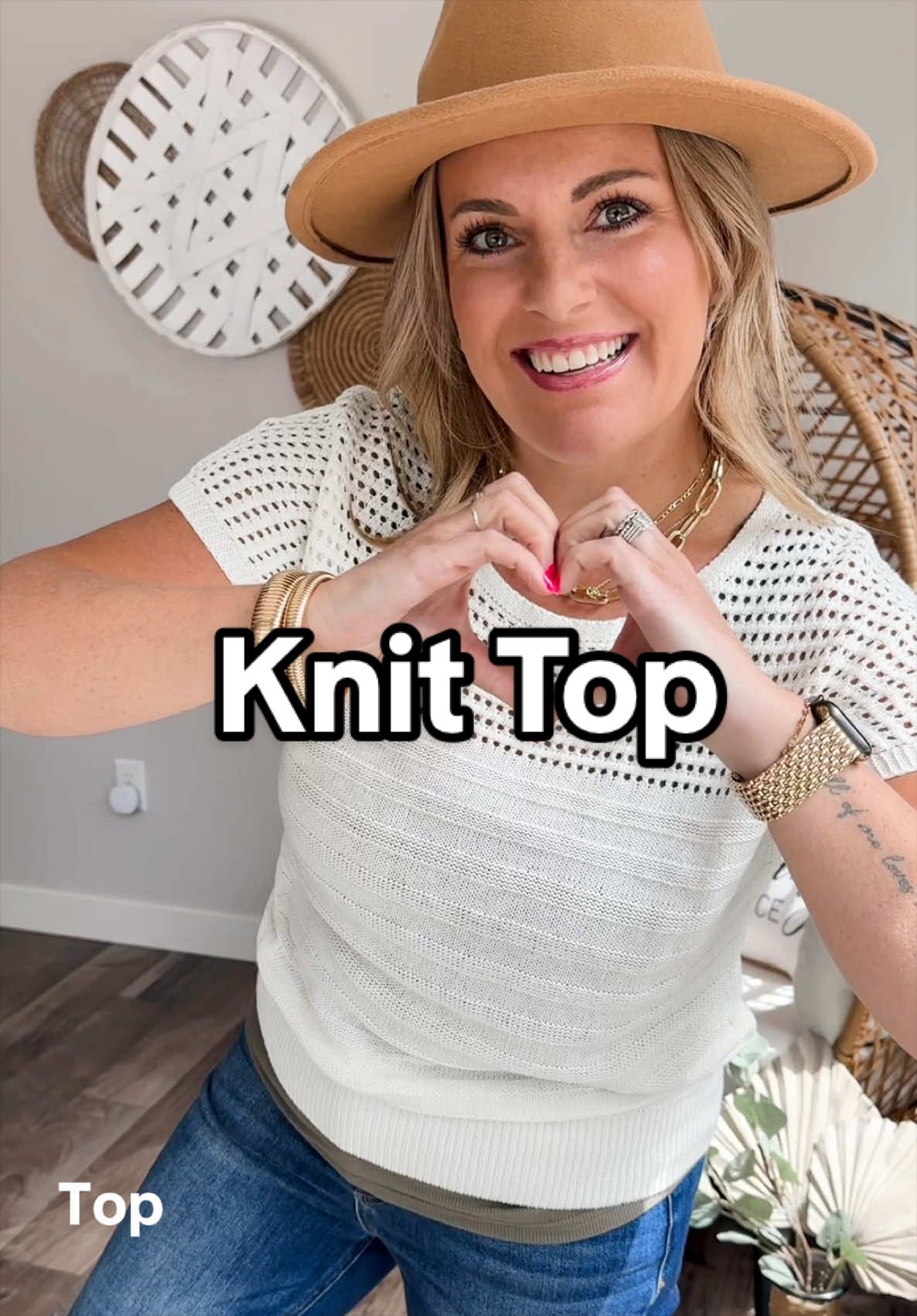 TikTok post by @mindy.dealfinder for Shewin Official US. Caption reads: Love these tops! #knittop #casualstyle....