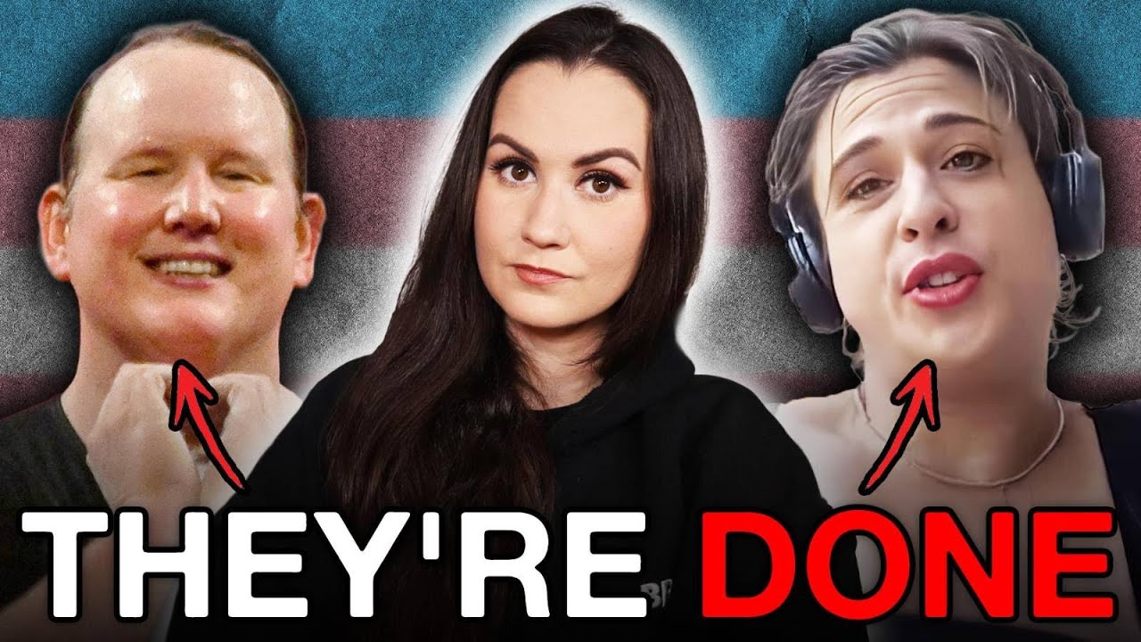 YouTube post by @SydneyWatson for The Guardian. Caption reads: Another MAJOR BLOW to the trans movement.