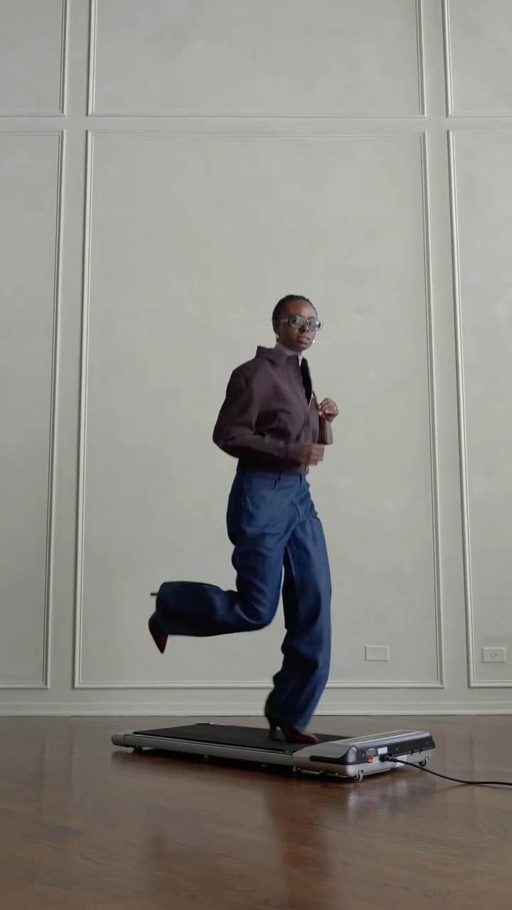 Instagram post by @atiyawalcottfits for Theory. Caption reads: I love these fall styles from @theory__. High....