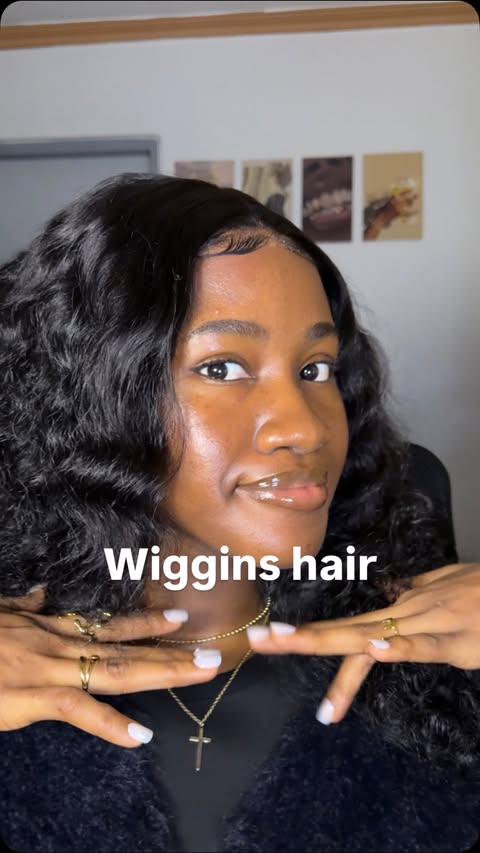 Instagram post by @honournapoleon for Wiggins Hair. Caption reads: No more self-sabotaging this 2026 because we....