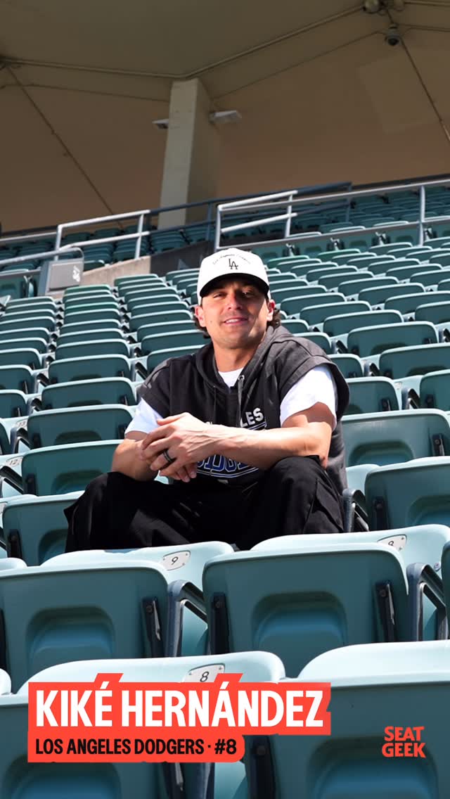 Instagram post by @kikehndez for SeatGeek. Caption reads: Get it?? #TeamSeatGeeké
@seatgeek #ad.