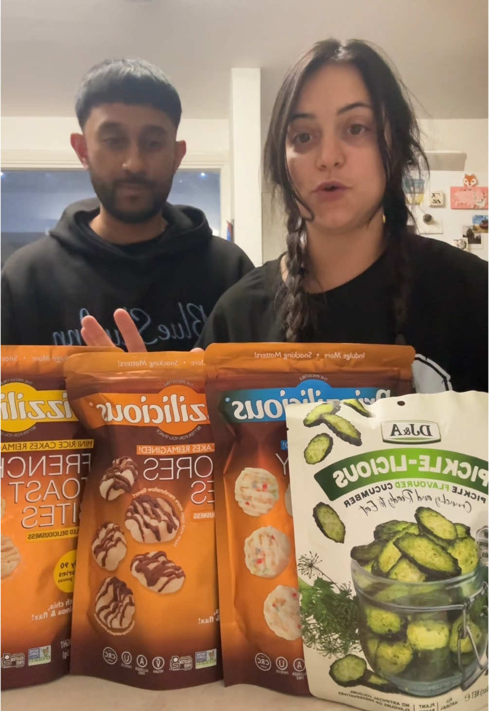 TikTok post by @zaralaurenpuri for Broadway Candy. Caption reads: These are soooo good😍 especially for a person....